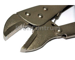 Сварочный зажим с фиксатором MORS 10 '' 220мм (прямые губки)-foto2