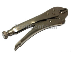 Сварочный зажим с фиксатором MORS 10 '' 220мм (прямые губки)-foto3