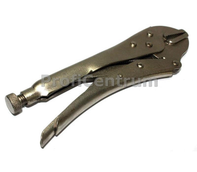Сварочный зажим с фиксатором MORS 10 '' 220мм (прямые губки)