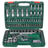 Набор торц. головок 1/4"DR4-14мм и 1/2"DR10-32 мм,108 предметов (12 гр.) (TK-108 R2) HANS