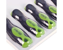 Набор отверток крест и шлиц, 10 предметов (НО-10Б) ALLOID-foto2