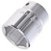 Торцевая головка 3/4"DR 6-гр. 44 мм (6400M44) HANS