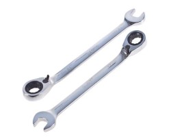 Набор ключей комбинированных трещоточных 8 предметов, 8-19мм. (НК-2071-8Р) ALLOID-foto2