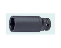 Головка торцевая ударная глубокая 1" DR 6-гран. 41мм (88300M41) HANS