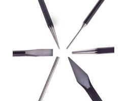 Набор кернов, зубил, выбивателей 17 предметов (56110-17M) HANS-foto5