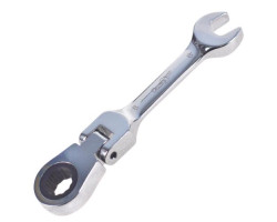 Ключ комбин трещоточный укороченный с карданом 08 мм.(КТУ-2091-08К) (КТУ-2091-08К) ALLOID-foto2