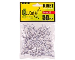 Заклепка алюминиевая 4,0 х 6,4мм, 50шт (RA-4064) ALLOID