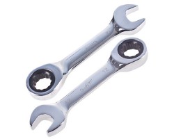 Ключ комбинированный трещоточный укороченный 12 мм.(КТУ-2091-12) (КТУ-2091-12) ALLOID-foto4