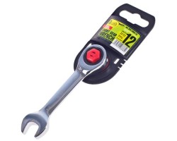 Ключ комбинированный трещоточный укороченный 12 мм.(КТУ-2091-12) (КТУ-2091-12) ALLOID-foto3