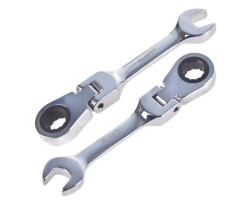 Ключ комбин трещоточный укороченный с карданом 12 мм.(КТУ-2091-12К) (КТУ-2091-12К) ALLOID-foto3