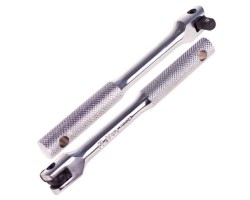 Вороток шарнирный 1/4DR, 150мм, 190 грамм. (2700N) (2700N) HANS-foto4