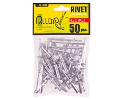 Заклепка алюминиевая 4,8х19,0мм, 50шт (RA-48190) ALLOID