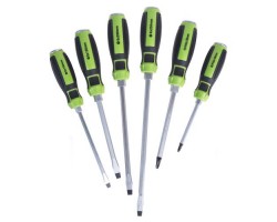 Набор отверток ударных крест и шлиц, 6 предм. коробка (НОУ-6К) ALLOID-foto2