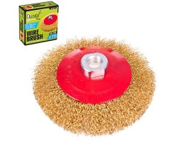 Щетка конусная витая проволока 115мм, М14х2 (WB-30115) ALLOID-foto7