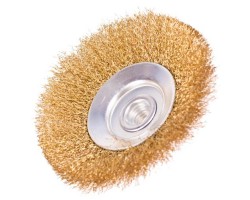 Щетка конусная витая проволока 115мм, М14х2 (WB-30115) ALLOID-foto6