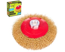 Щетка конусная витая проволока 125мм, М14х2 (WB-30125) ALLOID-foto7