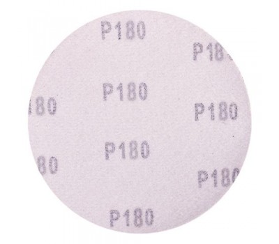 Круг шлифовальный на липучке 125 мм, зерно 180 (10шт) (SD-25180) ALLOID