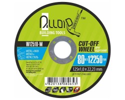 Круг отрезной по металлу Alloid 41 14А 125*1,0*22,23мм (W12510-M)-foto5