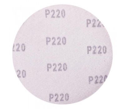 Круг шлифовальный на липучке 125 мм, зерно 220 (10шт) (SD-25220) ALLOID