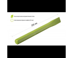 Зубило по камню плоское 200х16х19мм (FT-2001619) ALLOID-foto3