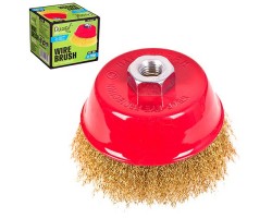 Щетка торцевая витая проволока 100мм, М14х2 (WB-10100) ALLOID-foto7