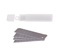 Лезвия сегментные 18 мм, пластиковый пенал 10шт (НП-1805) ALLOID-foto2