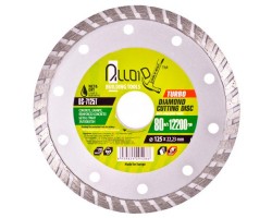 Диск алмазный отрезной Turbo 125 мм (DS-7125T) ALLOID-foto6