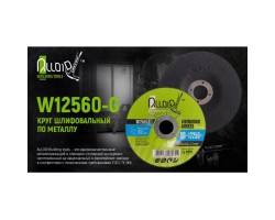 Круг шлифовальный по металлу Alloid 27 14А 125*6,0*22,23мм (W12560-G)-foto2