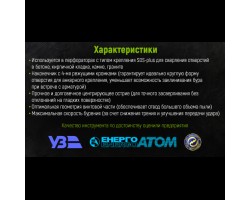 Бур по бетону SDS-plus S4 QUADRO 10x110мм в тубе (CH-10110) ALLOID-foto4