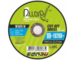 Круг отрезной по металлу Alloid 41 14А 150*1,6*22,23мм (W15016-M)-foto5
