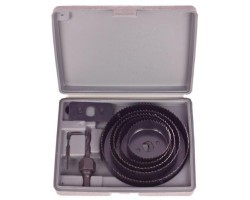 Набор корончатых фрез по дереву 8 предм. (64, 76, 89, 102, 127мм) (HS-64127) ALLOID-foto6