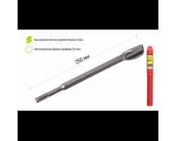 Зубило по бетону канавочное SDS-plus 14x250х22мм (С-1425022) ALLOID-foto3