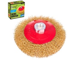 Щетка конусная витая проволока 100мм, М14х2 (WB-30100) ALLOID-foto6