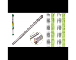 Бур по бетону SDS-plus S4 10x310мм в тубе (FH-10310) ALLOID-foto3