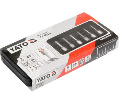 Набор экстракторов для шпилек YATO 6 шт. (YT-0623)