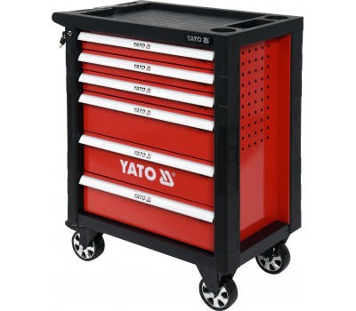 Тележка для инструментов YATO, 6 полок, 975x765x465 мм (YT-55300)