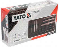 Набор экстракторов и сверл по металлу YATO 12 шт. (YT-0591)-foto3