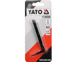 Комплект лезвий к ножу (YT-0659) для вырезания стекол YATO 3 шт. (YT-06590)-foto2