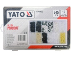 Набор креплений для автосалонной обшивки PEUGEOT YATO, 345 шт. (YT-06653)-foto2