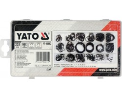 Набор стопорных колец внешних и внутренних YATO 225 шт. (YT-06882)-foto2