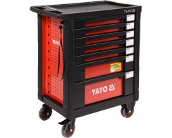 Тележка для инструментов YATO 211 елементов, 98х77х46,5 см (YT-55290)-foto2