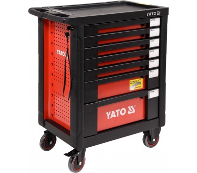Тележка для инструментов YATO 211 елементов, 98х77х46,5 см (YT-55290)
