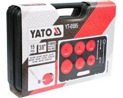 Набор чашек для снятия масляных фильтров YATO, 15 шт. (YT-0595)-foto2
