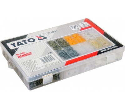 Набор креплений для автосалонной обшивки RENAULT YATO, 300 шт. (YT-06651)
