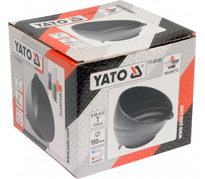 Миска магнитная круглая YATO 150 мм (YT-08305)