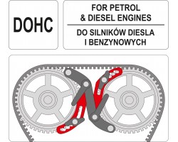 Фиксатор распредвала ГРМ для дизельных и бензиновых двигателей DOHC YATO (YT-06008)-foto4