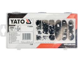 Тормозные полукольца типа "Є" YATO 300 шт (YT-06884)-foto2