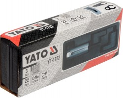 Набор ключей для лямбда-зонда YATO 22 мм, 3 шт. (YT-1752)-foto2