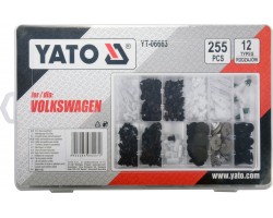 Набор креплений для автосалонной обшивки VOLKSWAGEN YATO, 255 шт. (YT-06663)-foto2