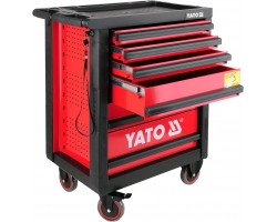 Тележка для инструментов YATO с 6 полками, 958x766x465мм (YT-0902)-foto4
